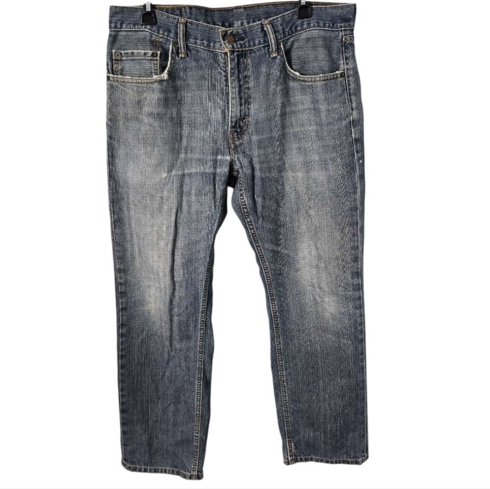Levi's Strauss 559 Blue Jeans 34 X 30 Distressed *